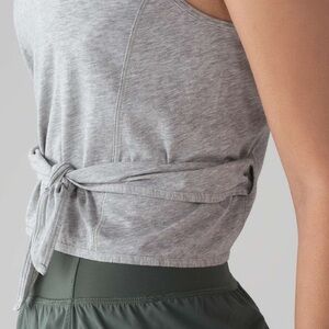 Lululemon it’s a tie tank top